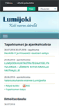 Mobile Screenshot of lumijoki.fi